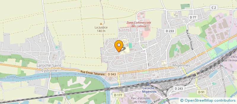 localisation de l'entreprise MARIAGES ET TRADITIONS MAGHREBINES à MIGENNES