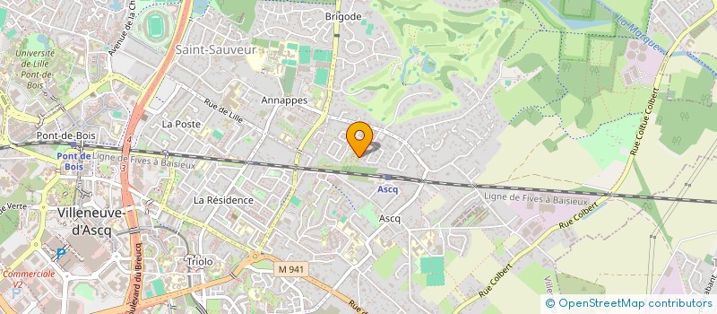 localisation de l'entreprise MARIAIT SOLUTIONS à VILLENEUVE-D'ASCQ