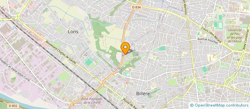 localisation de l'entreprise MARIAKA COMPAGNIE  BILLERE