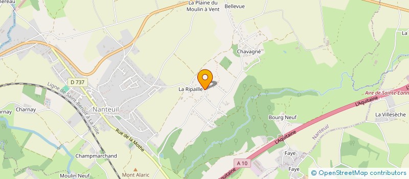 localisation de l'entreprise MARIAL  NANTEUIL