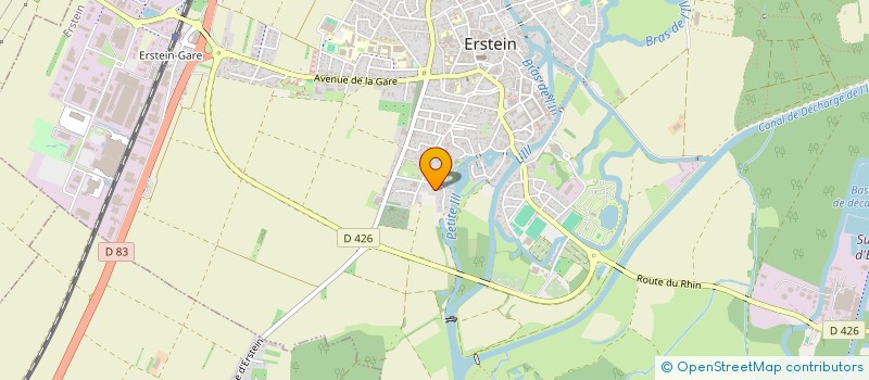 localisation de l'entreprise MARIAL  ERSTEIN