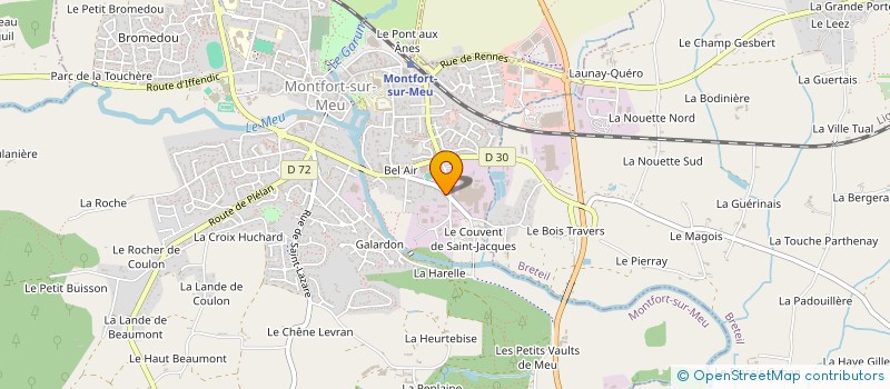 localisation de l'entreprise MARIAL IMMOBILIER  RENNES