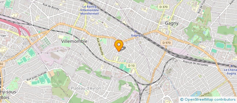 localisation de l'entreprise MARIALEX à VILLEMOMBLE