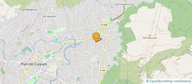 localisation de l'entreprise MARIALLAUCH  ALLAUCH