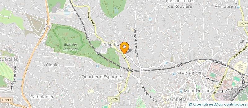 localisation de l'entreprise MARIALYS à NIMES