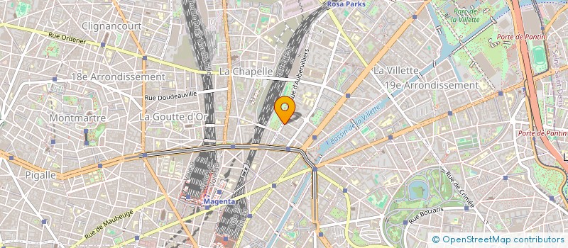 localisation de l'entreprise MARIAM RELOOKING COSMETIQUE  PARIS