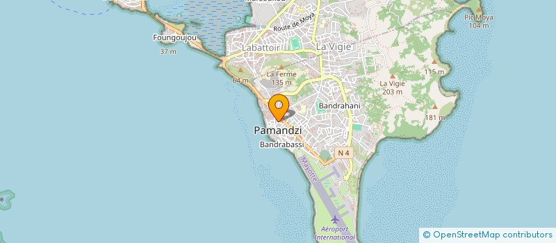 localisation de l'entreprise MARIAMA MOENDENDZE à PAMANDZI
