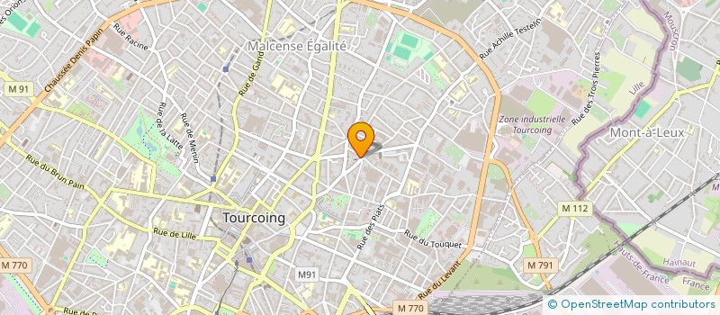 localisation de l'entreprise MARIAME  TOURCOING