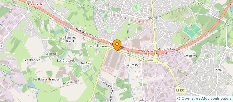 localisation de l'entreprise MARIAMIN à REZE