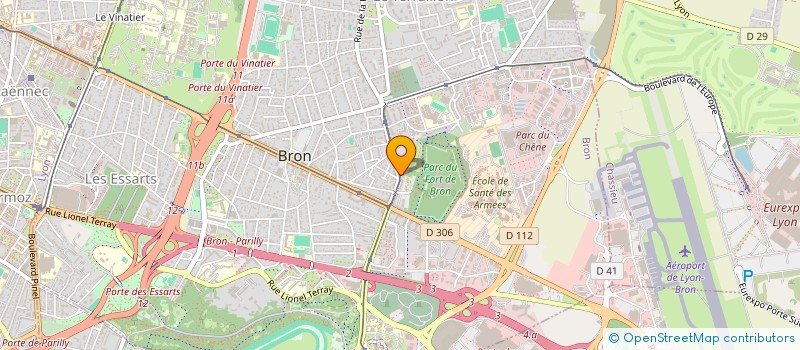 localisation de l'entreprise MARIAN  BRON