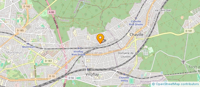 localisation de l'entreprise MARIAN'NE  VIROFLAY