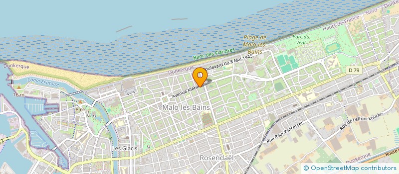 localisation de l'entreprise MARIAN59 à DUNKERQUE