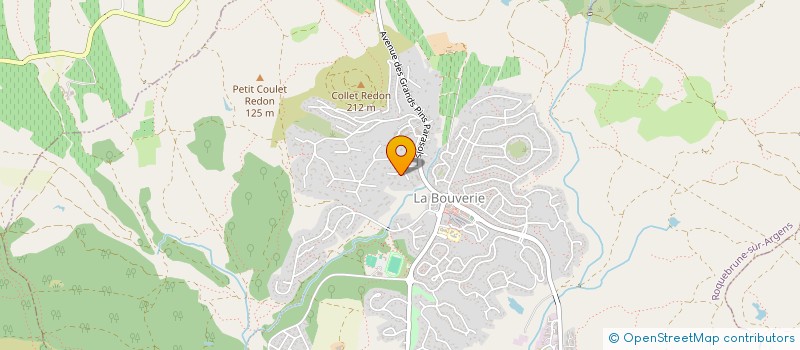 localisation de l'entreprise MARIANA PISCINES à ROQUEBRUNE-SUR-ARGENS