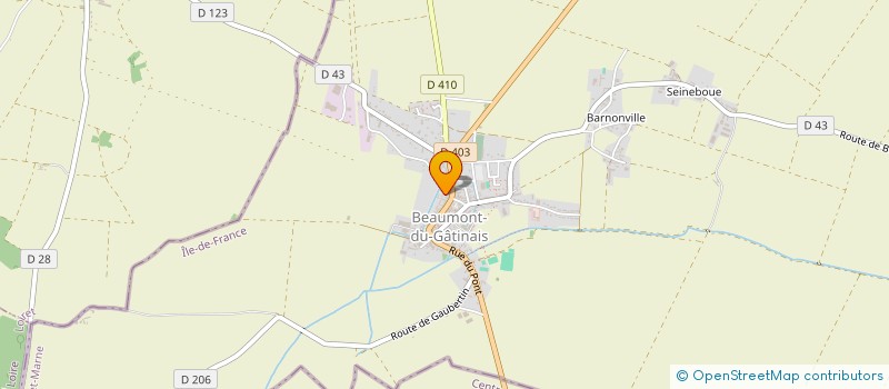 localisation de l'entreprise MARIANE  BEAUMONT-DU-GATINAIS