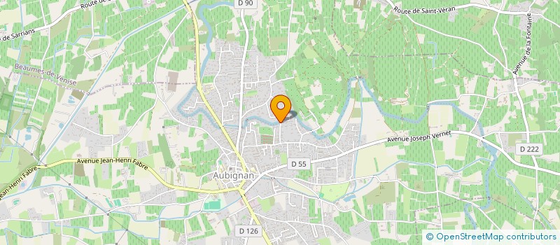 localisation de l'entreprise MARIANE  AUBIGNAN