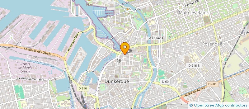 localisation de l'entreprise MARIANI PIZZA à DUNKERQUE