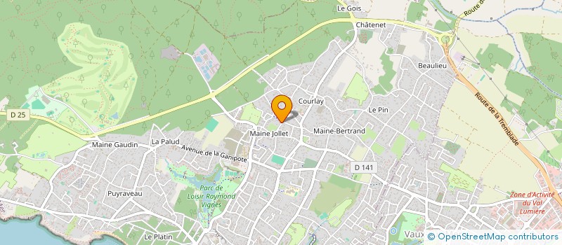 localisation de l'entreprise MARIANNA  SAINT-PALAIS-SUR-MER