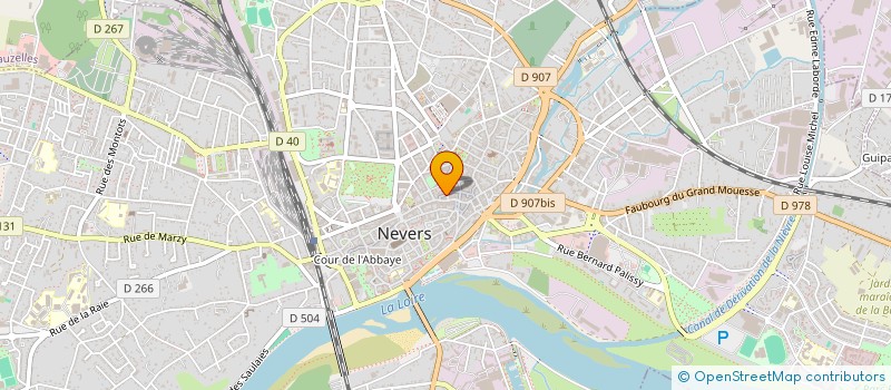 localisation de l'entreprise MARIANNA à NEVERS