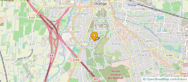 localisation de l'entreprise MARIANNE  ORANGE