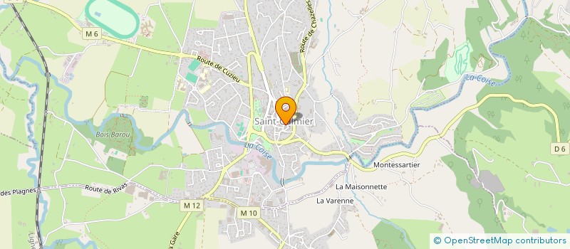 localisation de l'entreprise MARIANNE  SAINT-GALMIER