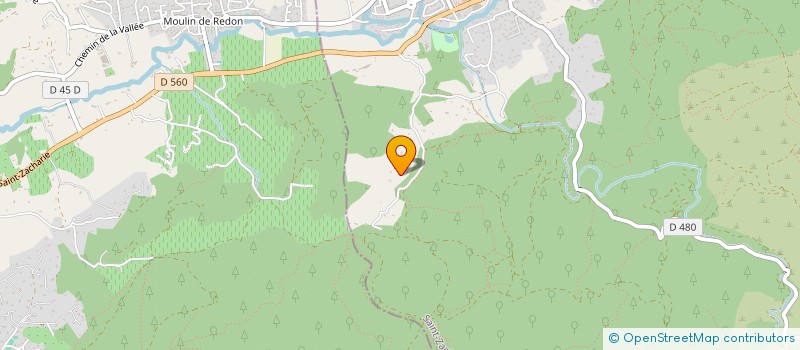 localisation de l'entreprise MARIANNE  SAINT-ZACHARIE