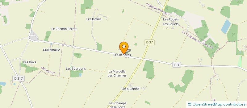localisation de l'entreprise MARIANNE DE FRANCE à LA CHAPELLE SUR AVEYRON