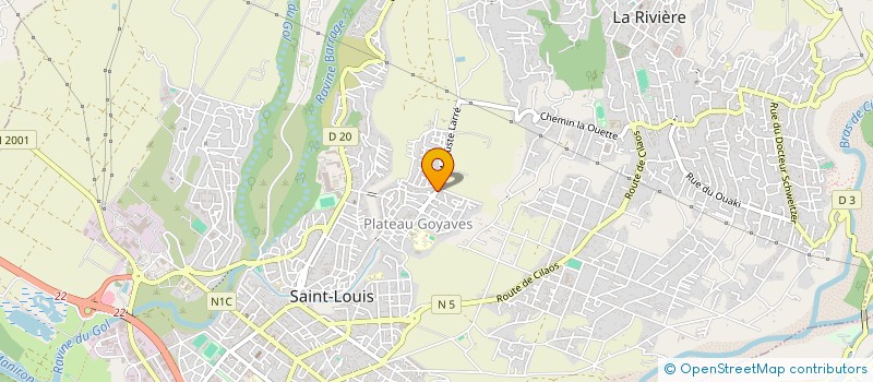 localisation de l'entreprise MARIANNE ET FILS  SAINT-LOUIS