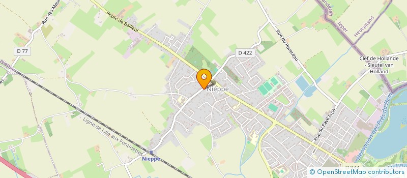 localisation de l'entreprise MARIANNE POLVERINO  NIEPPE