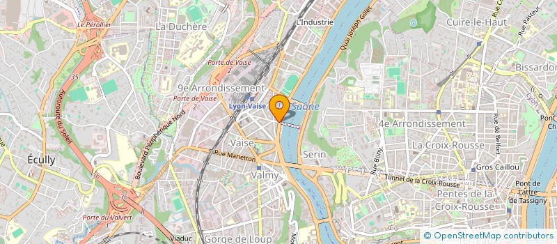 localisation de l'entreprise MARIANNE RHONE ALPES à LYON