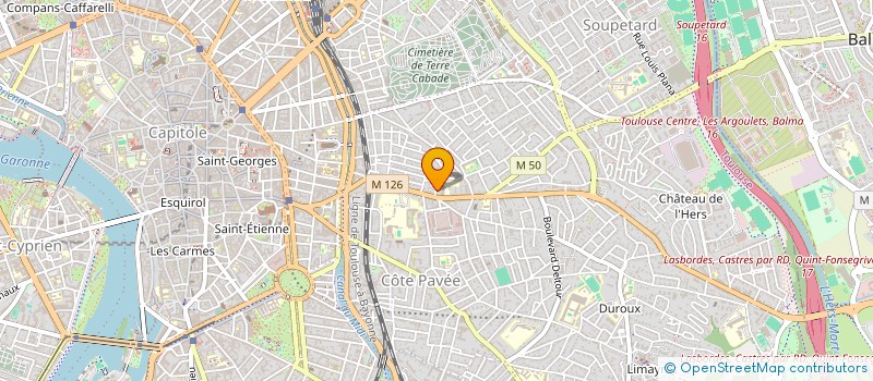 localisation de l'entreprise MARIANNE ROLLIN DIETETIQUE  TOULOUSE