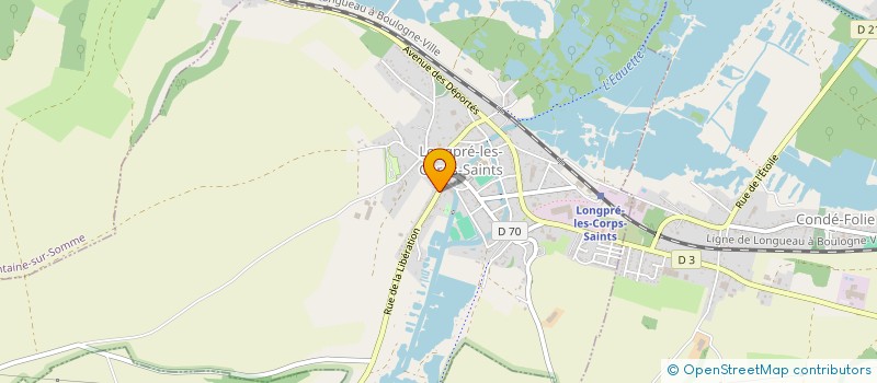 localisation de l'entreprise MARIANNE THERRY  LONGPRE-LES-CORPS-SAINTS