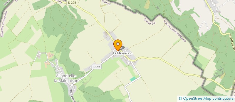localisation de l'entreprise MARIANO  ALLONDRELLE-LA-MALMAISON
