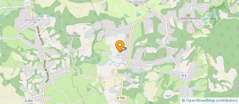 localisation de l'entreprise MARIANOKO BORDA à BAYONNE