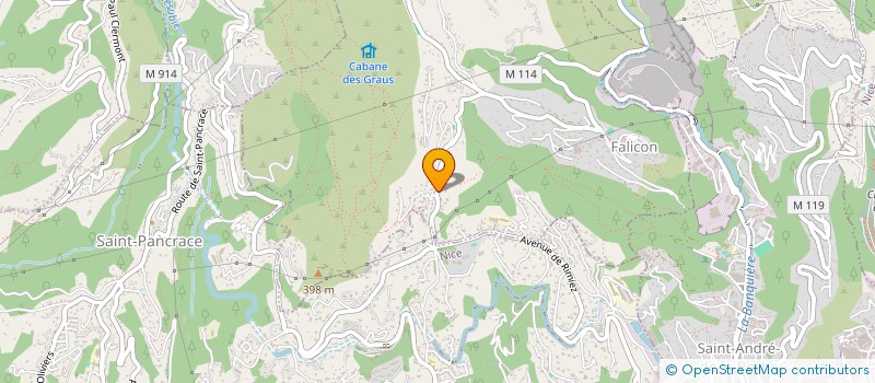 localisation de l'entreprise MARIANOU  FALICON