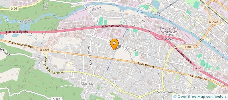 localisation de l'entreprise MARIAROSA  MARNAZ