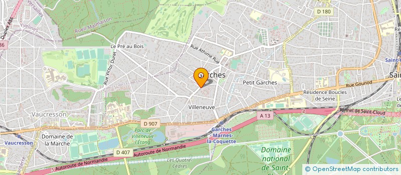 localisation de l'entreprise MARIAS RENOV à GARCHES