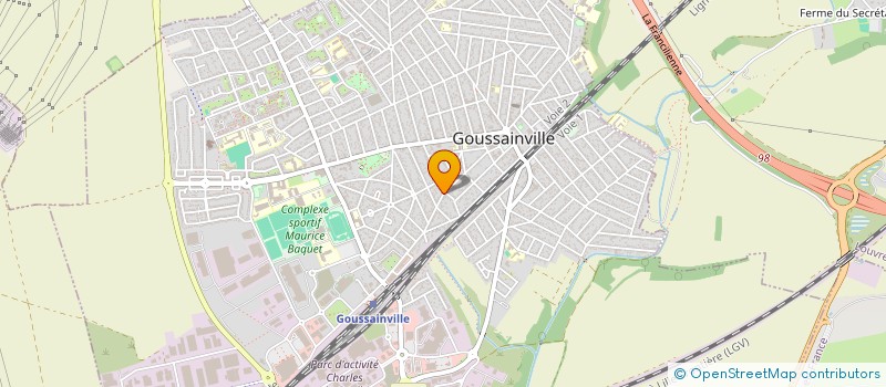 localisation de l'entreprise MARIASAUTOS  GOUSSAINVILLE