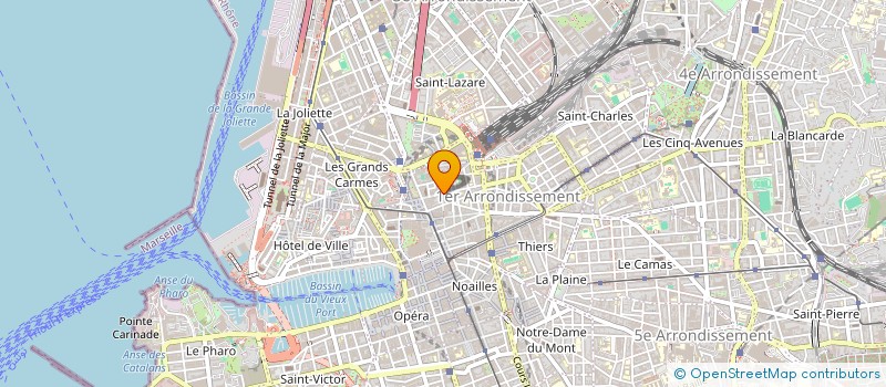 localisation de l'entreprise MARIATEX à MARSEILLE