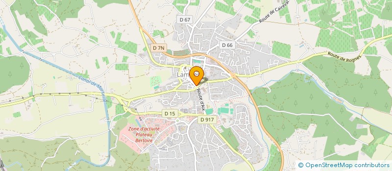 localisation de l'entreprise MARIAUD MAILLARD CONSORTS  LAMBESC