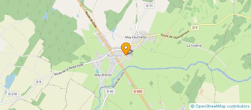 localisation de l'entreprise MARIAUX RENOVATION IMMOBILIER  AUMONT