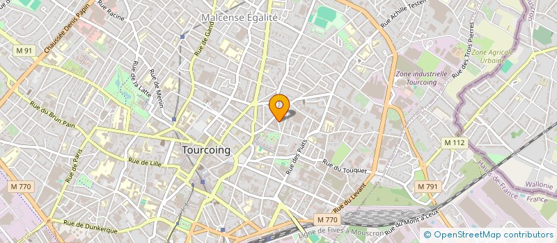 localisation de l'entreprise MARIBBA  TOURCOING