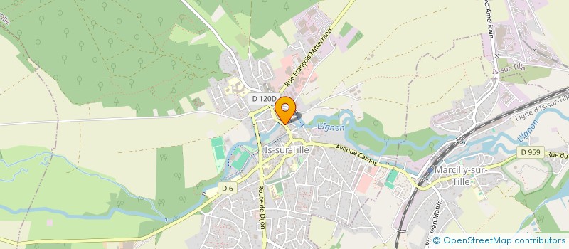 localisation de l'entreprise MARIBELLE à IS-SUR-TILLE