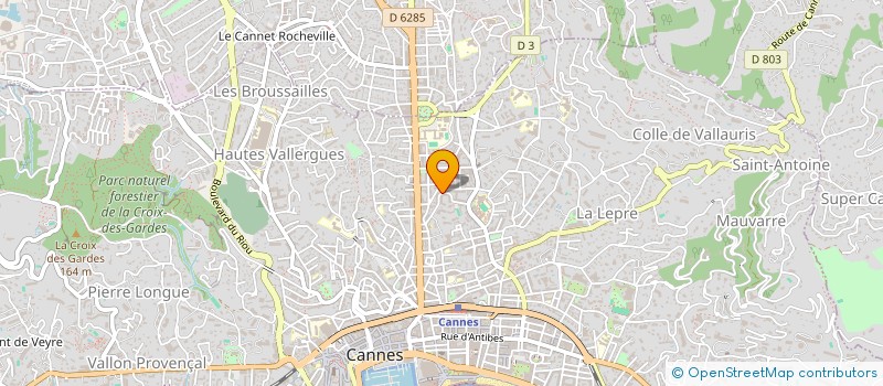 localisation de l'entreprise MARIBEN  CANNES