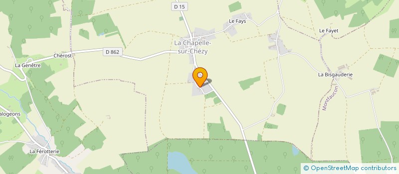localisation de l'entreprise MARIBEN  LA CHAPELLE-SUR-CHEZY