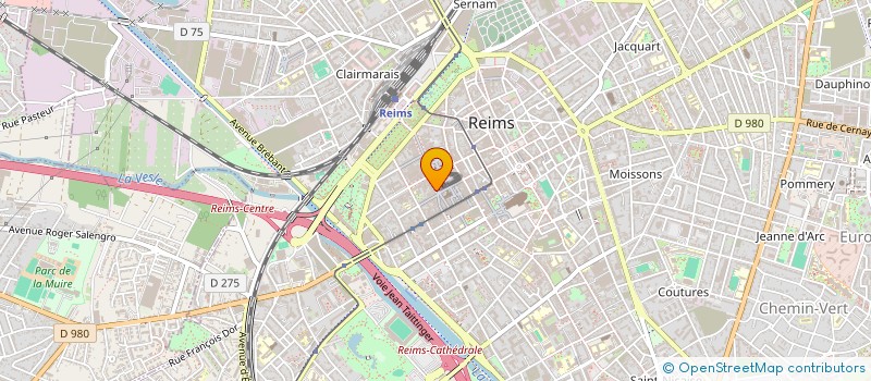 localisation de l'entreprise MARIBER  REIMS