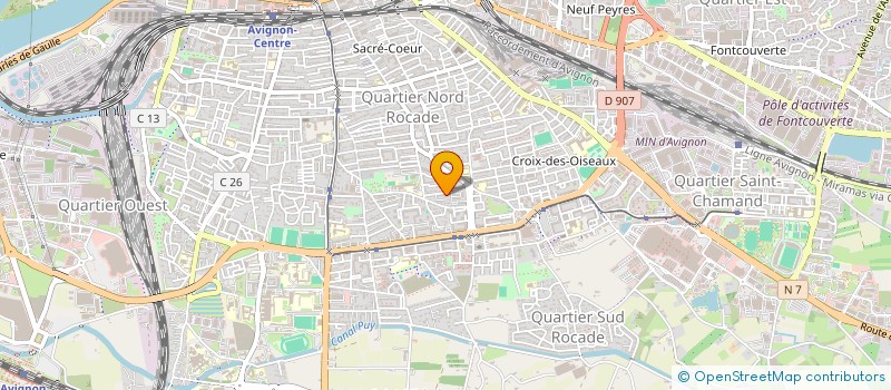 localisation de l'entreprise MARIBLAN  AVIGNON