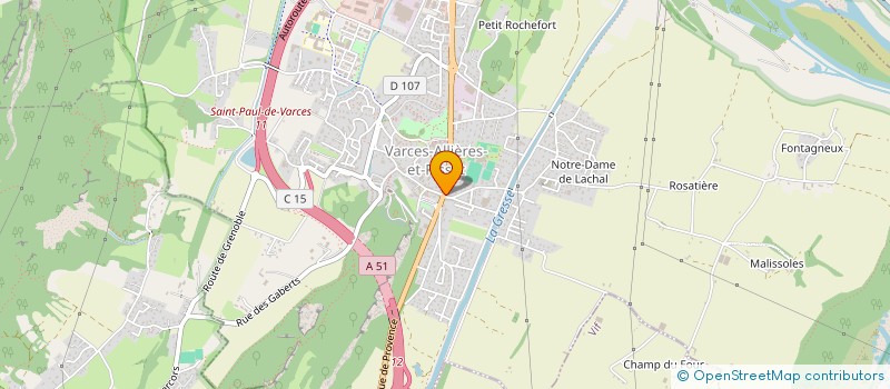 localisation de l'entreprise MARIBO à VARCES-ALLIERES-ET-RISSET