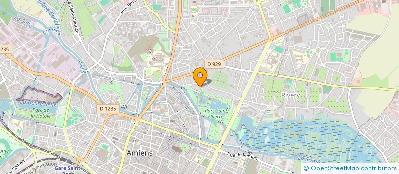 localisation de l'entreprise MARIC à AMIENS