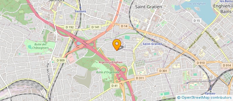 localisation de l'entreprise MARIC IMMO  ARGENTEUIL