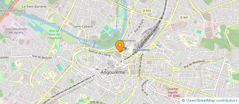 localisation de l'entreprise MARICCI NET' à ANGOULEME